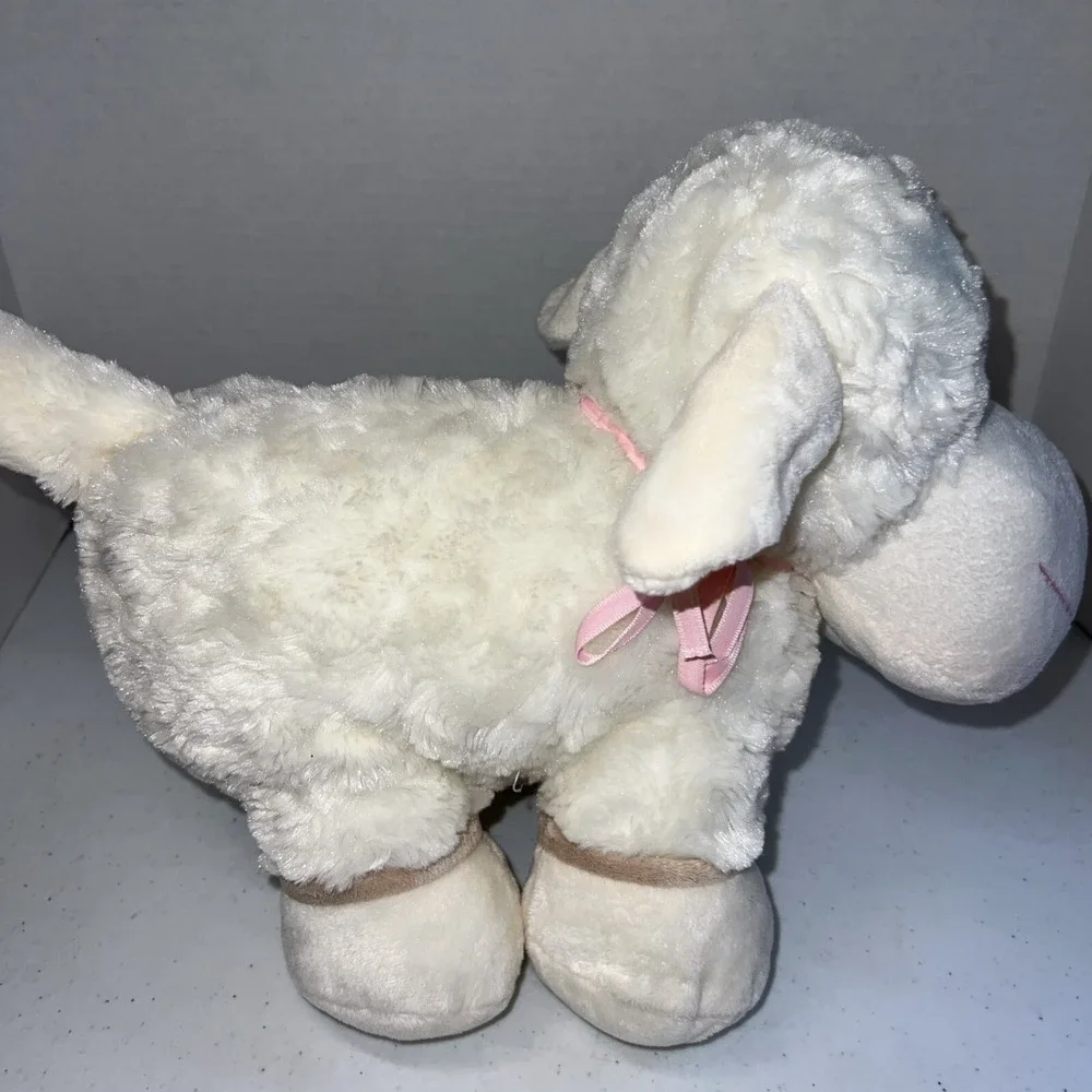 Dan Dee Cream LAMB Sheep Soft Fur 13